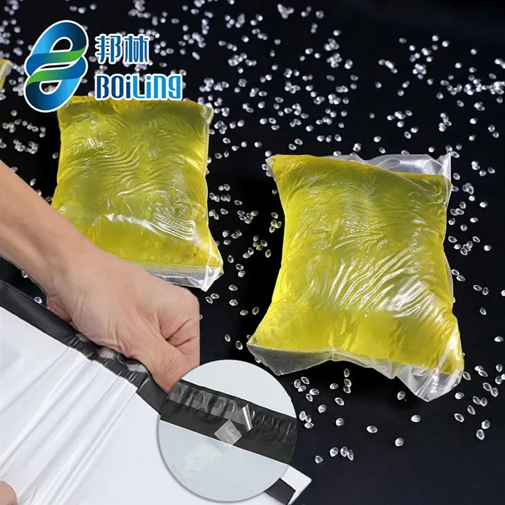 Жути блок лепка за топло топљење за заптивање експресне кесе